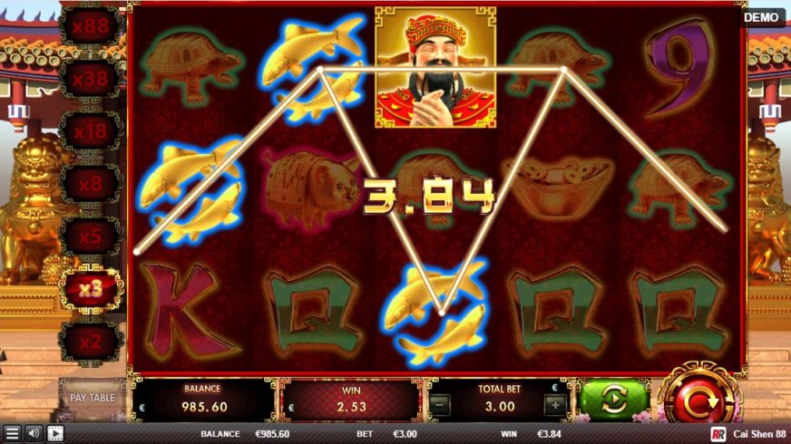 Cai Shen 88 slot screen 2