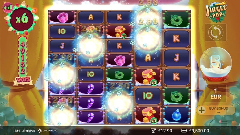 JinglePop slot screen 5
