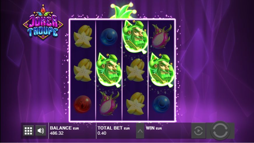 Joker Troupe slot screen 4