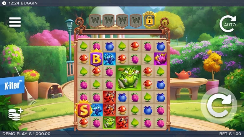 Buggin slot screen 1