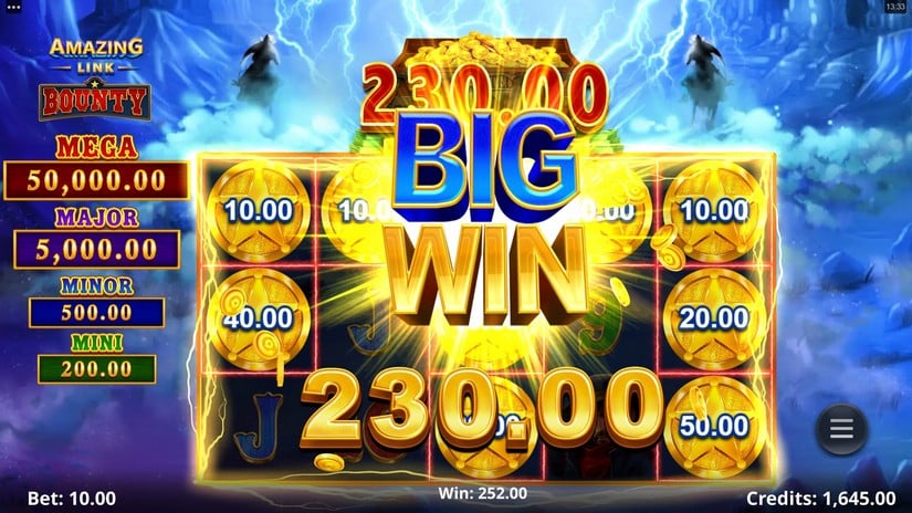 Amazing Link Bounty slot screen 7