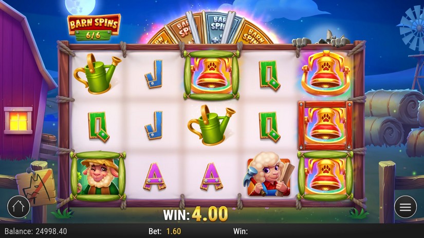 Barn Busters slot screen 5
