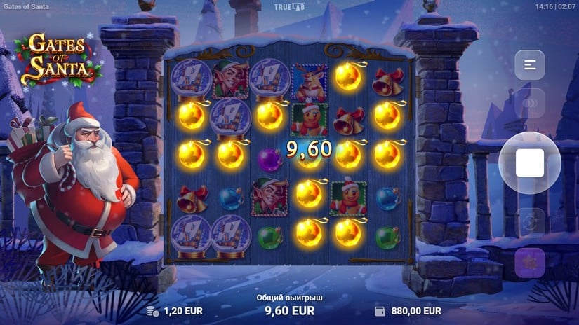 Gates of Santa slot screen 2