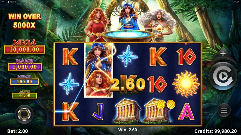 Amazing Link Fates slot screen 3