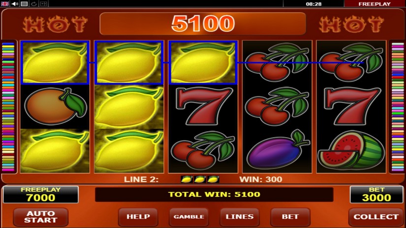 Bells on Fire Hot slot screen 2