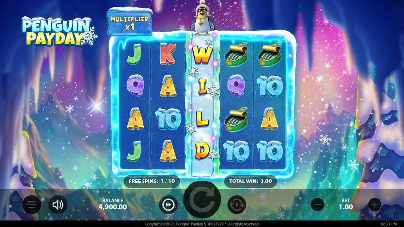 Penguin Payday slot screen 4