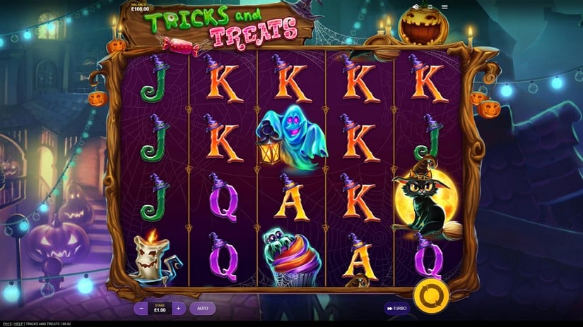 Tricks And Treats slot screen 1