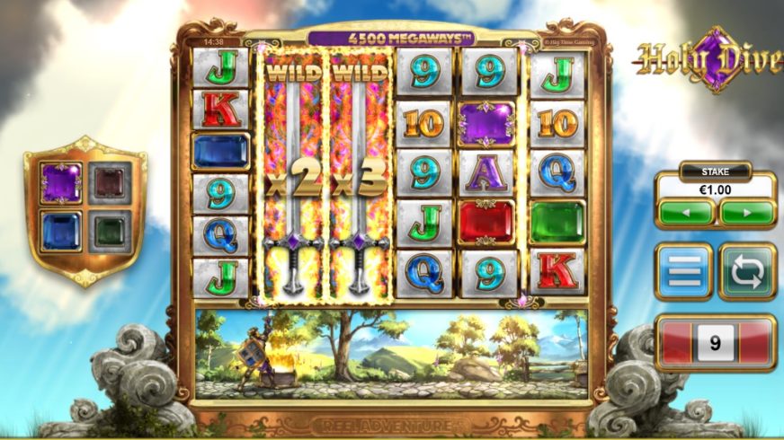 Holy Diver slot screen 4
