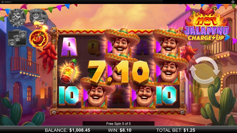 Hot Jalapeno Charge Up slot screen 5