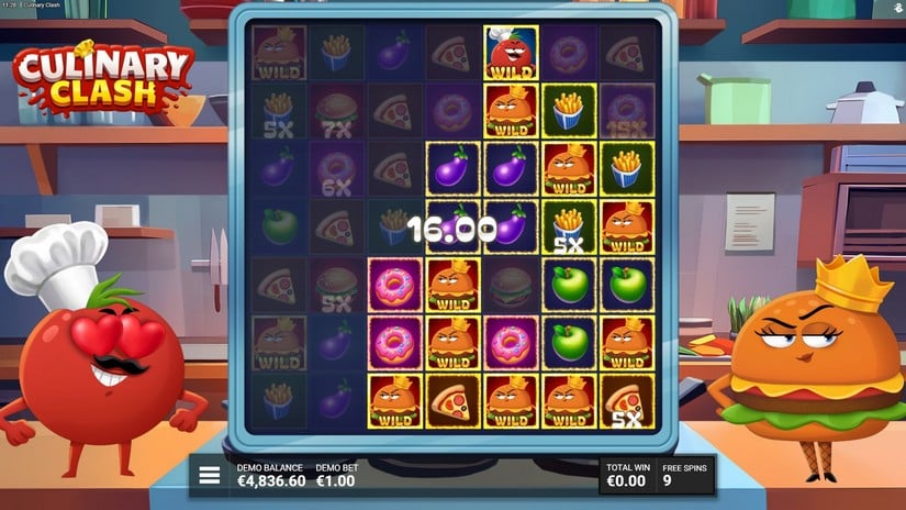 Culinary Clash slot screen 5