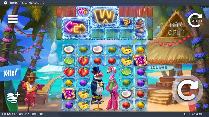 Tropicool 2 slot screen 1