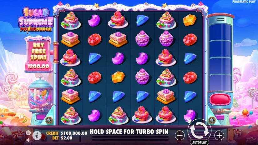 Sugar Supreme Powernudge slot screen 1