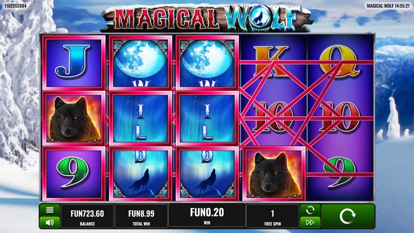Magical Wolf slot screen 7