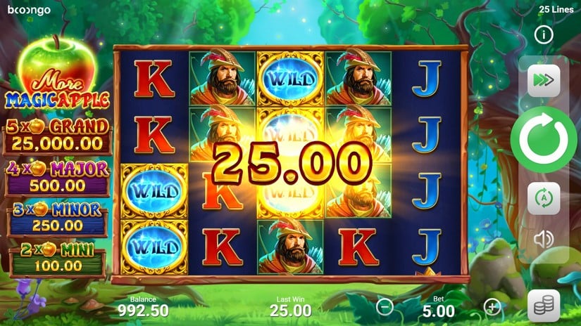 More Magic Apple slot screen 3