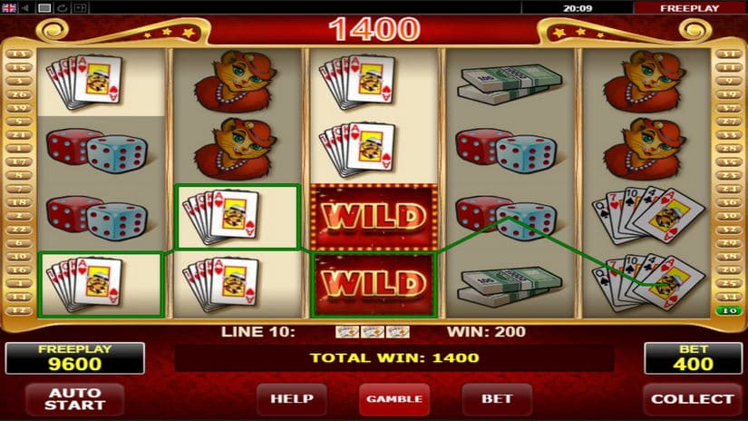Billyonaire slot screen 1