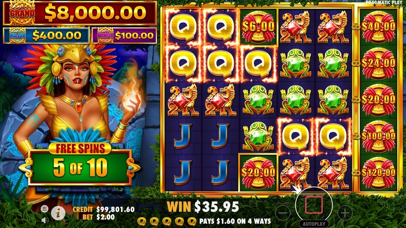 Firebird Spirit slot screen 5