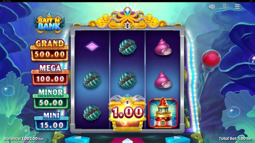Bait ‘n’ Bank slot screen 3