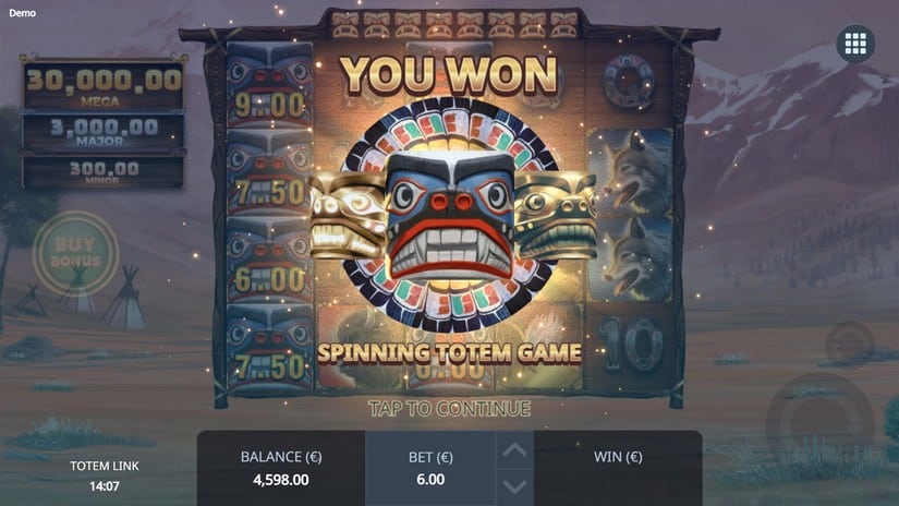 Totem Link slot screen 7