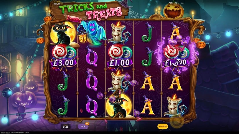 Tricks And Treats slot screen 3