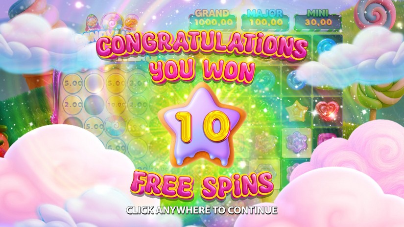 Candy Links Bonanza 3 slot screen 3