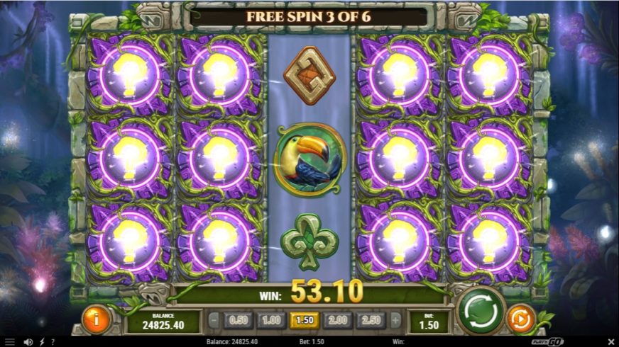 Rainforest Magic slot screen 6