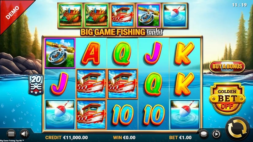Big Game Fishing TopHit slot screen 1