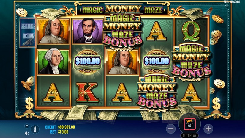 Magic Money Maze slot screen 4