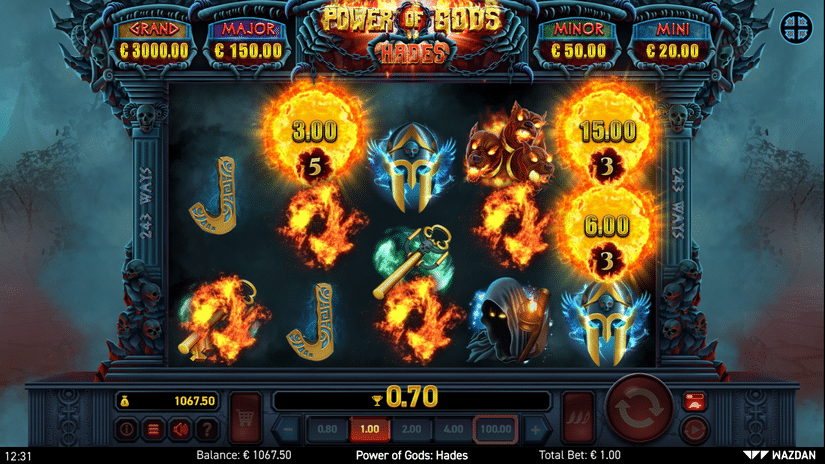 Power of Gods™: Hades slot screen 12