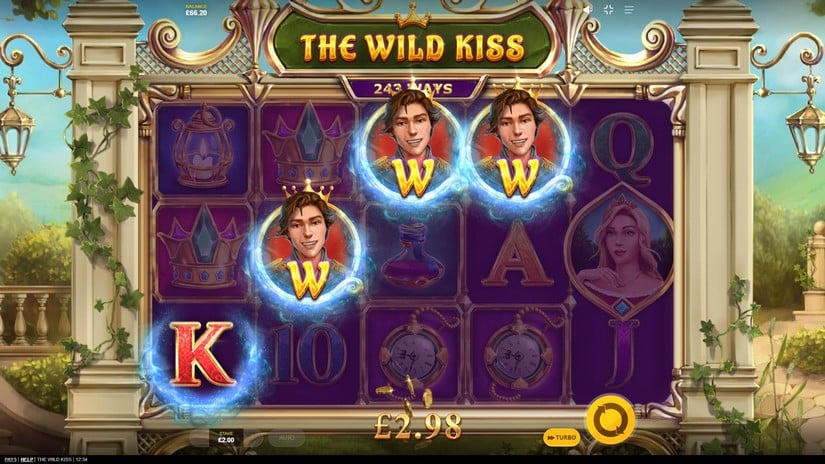 The Wild Kiss slot screen 4