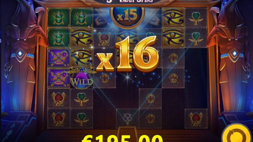 Vault of Anubis slot screen 6