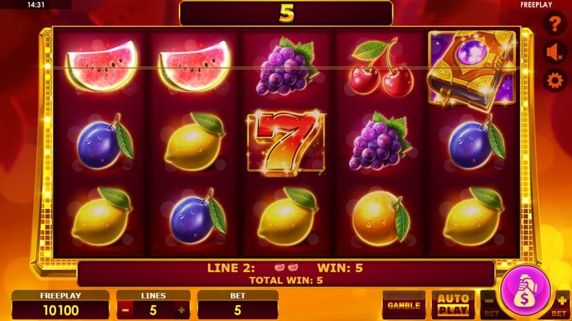 Book of Fruits slot screen 3