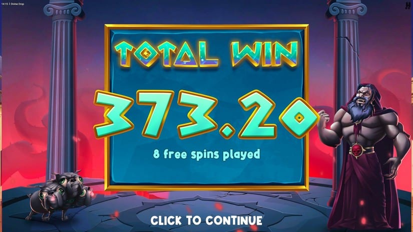 Divine Drop slot screen 7