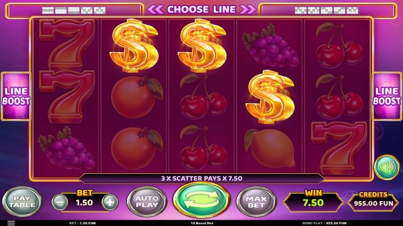 10 Boost Hot slot screen 4