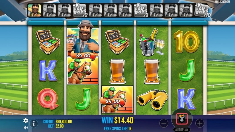Big Bass Return to the Races slot screen 5