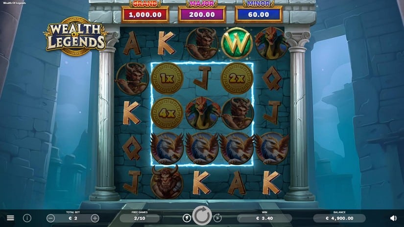 Wealth of Legends slot screen 4