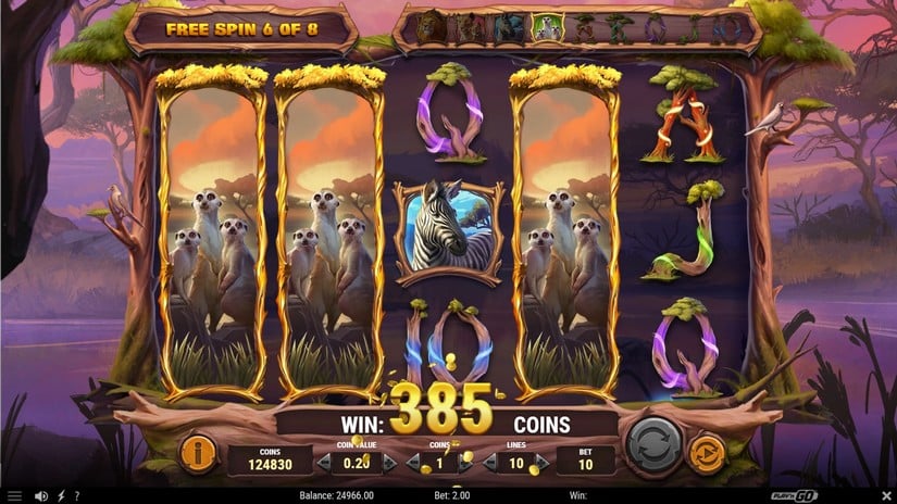 Lion Saga Odyssey slot screen 5