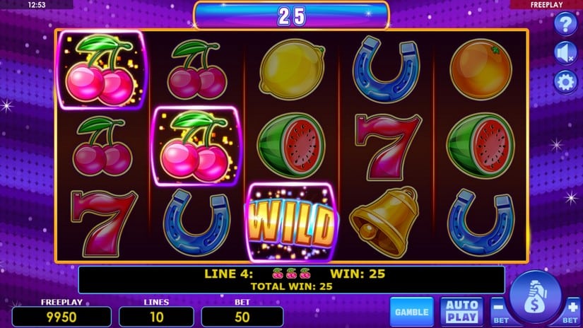 Cash Diamonds slot screen 2