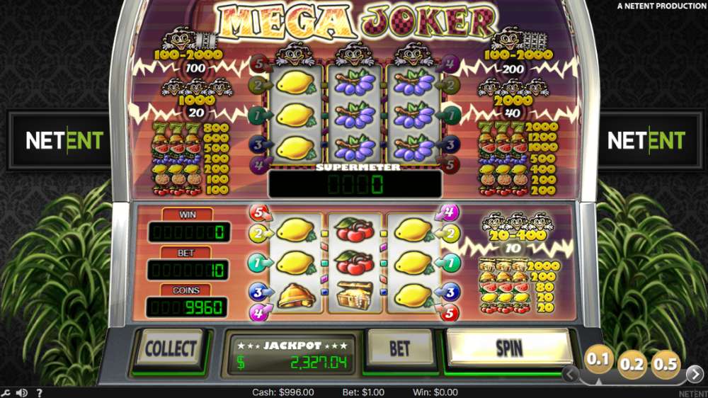 Mega Joker free slot