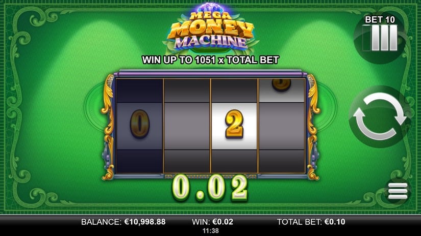 Mega Money Machine slot screen 3