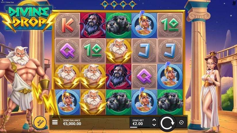 Divine Drop slot screen 1