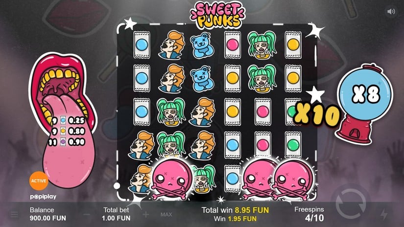 Sweet Punks slot screen 5