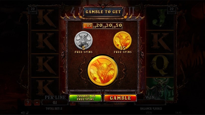 4 Horsemen 2 slot screen 5