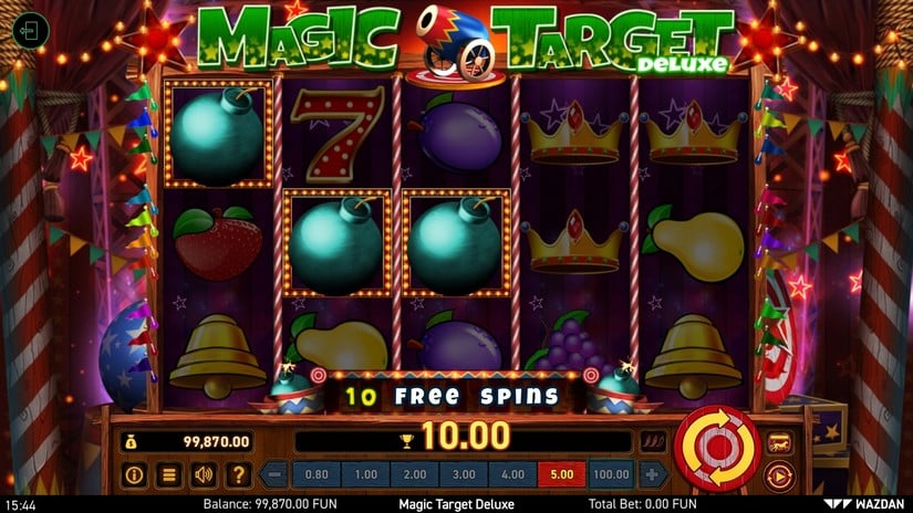 Magic Target Deluxe slot screen 3