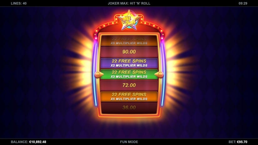 Joker Max: Hit ‘n’ Roll slot screen 4