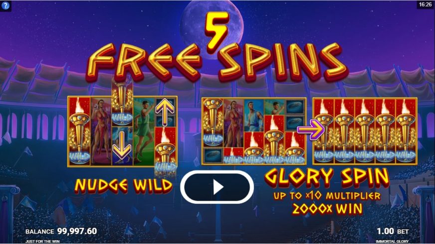 Immortal Glory slot screen 2