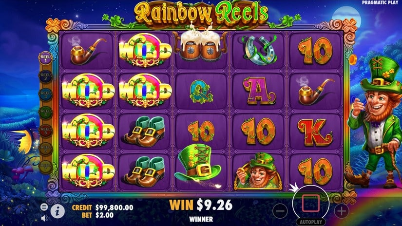 Rainbow Reels slot screen 5