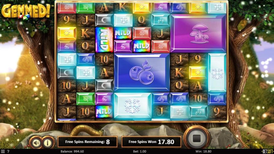 Gemmed! slot screen 2