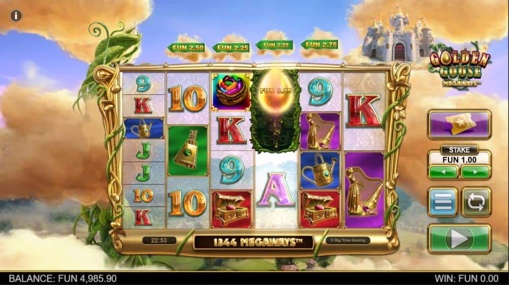 Golden Goose Megaways features