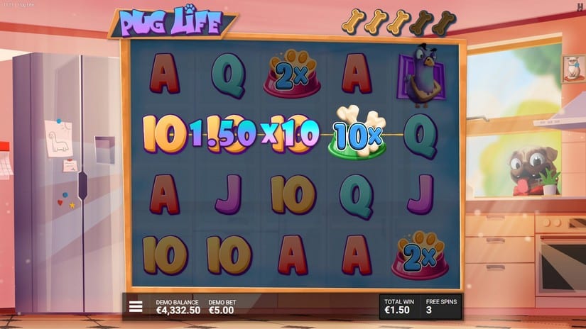 Pug Life slot screen 4