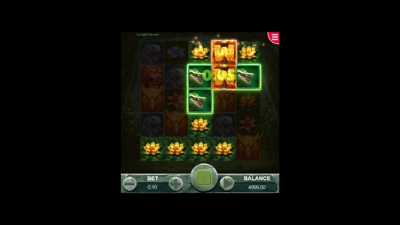Jungle Reveal slot screen 3